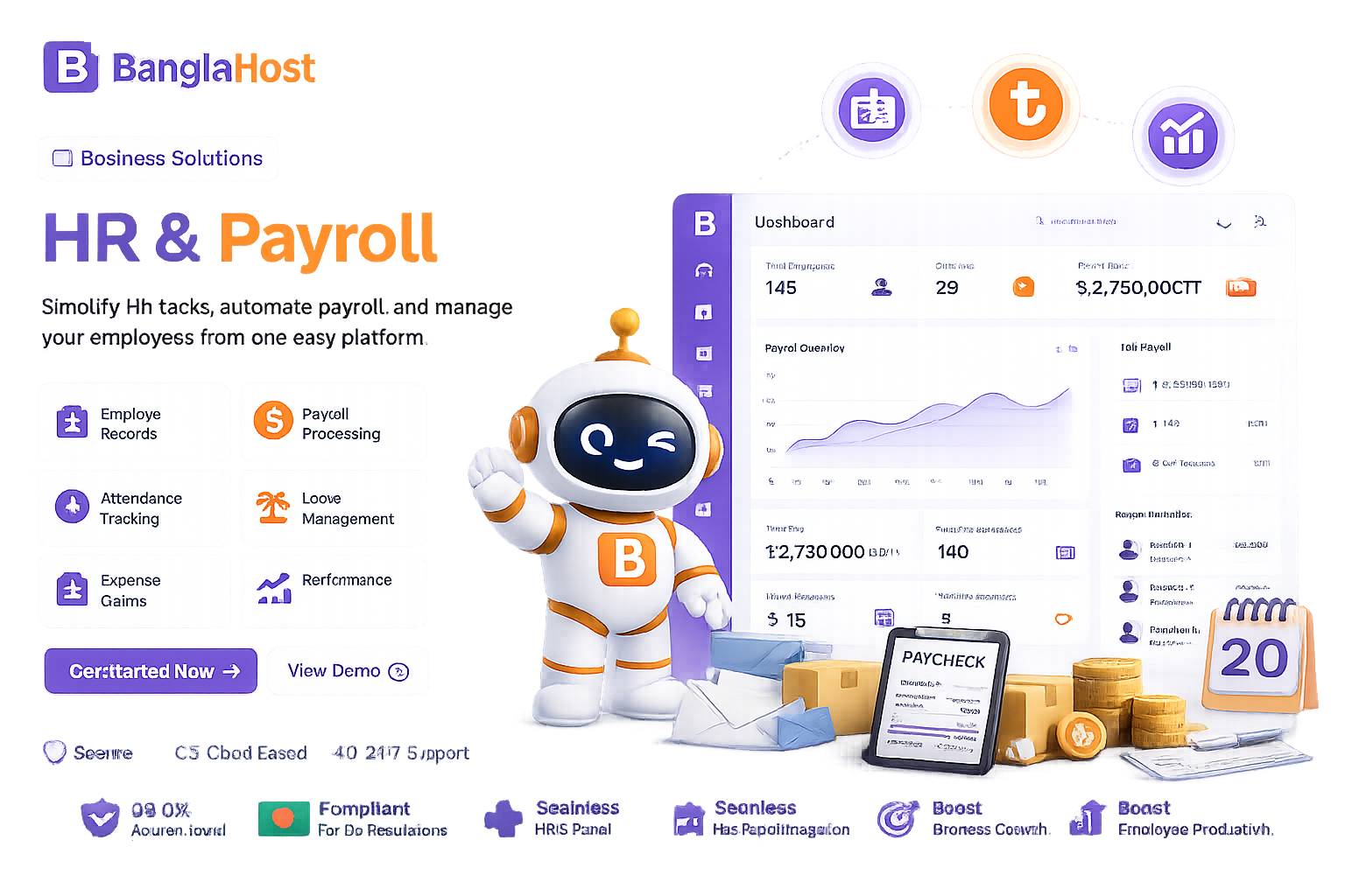 HR Payroll Dashboard