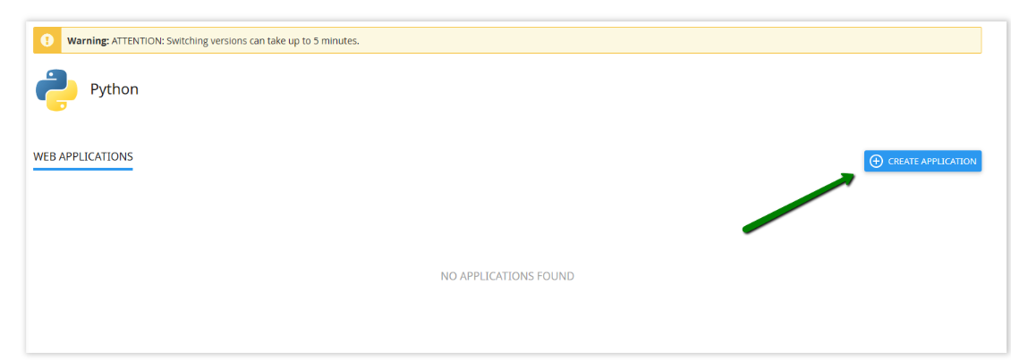 Python web application